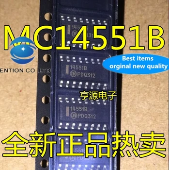 10ШТ MC14551B 14551B MC14551BDR2G в присъствието на 100% чисто нов и оригинален